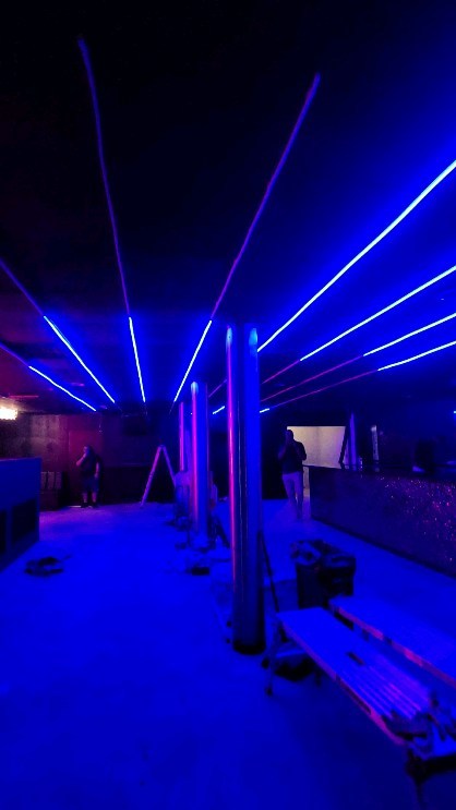 #cappysentertainment #lightingdesign #lighting #newclub sound and lights are in will get pics when ready to open